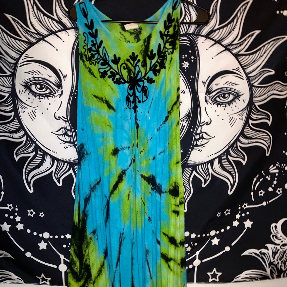 tie dye dress